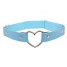 SM906 Heart Ring Leather Leg Strap