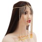 M105 Full Cover Face Chain Metal Head Necklace
