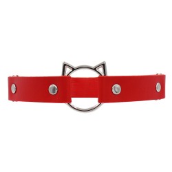 SM911 Hollow Cat Pendant Leg Ring