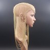 M109 Multi Layer Aluminium Veil Steam Punk Head Chain