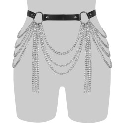 Chain Tassel Punk Waist Strap