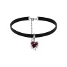 Red Heart Gothic Choker