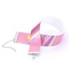 Flocked Webbing Choker - Laser