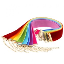 Flocked Webbing Choker