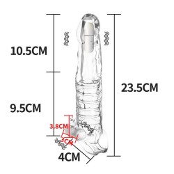 Thicken Penis Extender Cock Sleeve