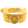 Golden O-Ring Punk Collar