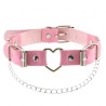 One Chain Love Ring Collar