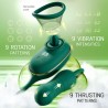 Sucking Vibrator with Vibrating Licking Tongue &amp; Thrusting