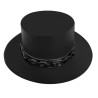Men's Steampunk Buckles Splice Hat
