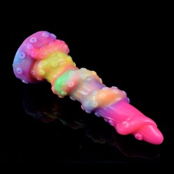 Luminous Silicone Dildo - 10