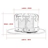 Steampunk Buckles Splice Hat