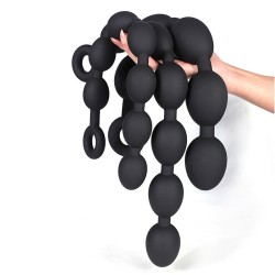Ultra Soft Liquid Silicone Anal Beads