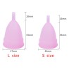 Silicone Folding Period Menstrual Cup