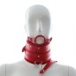 Collar With Ring Gag - Belt