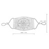 Steampunk Stitch Adjustable Mask