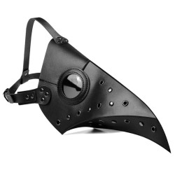 Steampunk Plague Doctor Cutout Beak Mask