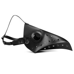 Steampunk Plague Doctor Cutout Beak Mask