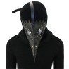 Black Plague Doctor Mask Gothic Long Nose Bird Beak