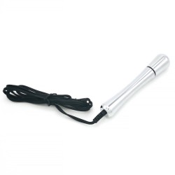 Bipolar Metal Electric Shock Butt Plug- W