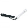 Bipolar Metal Electric Shock Butt Plug- W