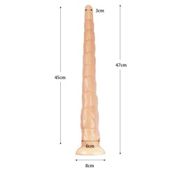 RattlesnakePVC Long Tail Butt Plug