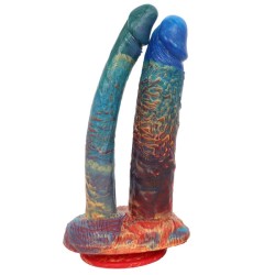 Hellfire Double Penetrator Dildo - 10