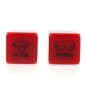 Red Acrylic Dice Game Sexy Toy