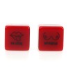 Red Acrylic Dice Game Sexy Toy