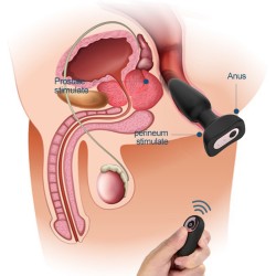 Thrusting &amp; Wireless Anal Vibrator
