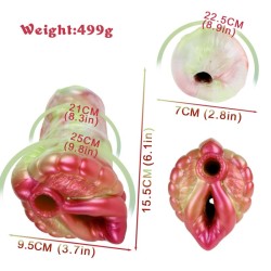 Dual Pleasure Silicone Pocket Pussy - B