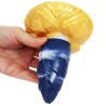 Darkblue Liquid silica gel Butt Plug- 03