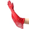New Long Dancing Gloves With Tassels