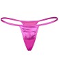 Women Hot Shining Patent Leather T-back G-string