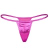 Women Hot Shining Patent Leather T-back G-string