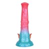 Alien Beast Cyan Rainbow 9.3" Dildo - A