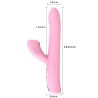 Thrusting &amp; Sucking Rabbit Vibrator