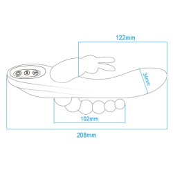 Oley 3 in 1 Rabbit  Vibrator