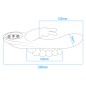Oley 3 in 1 Rabbit  Vibrator