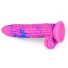 Corn Double Color Silicone Dildo