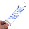 Large Glass Dildo With Handle