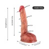 Ultra Realistic Dildo with Suction Cup - 8.6 inch