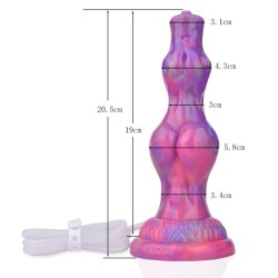 Luminous Hawk Werwolf Squirting Dildo- F