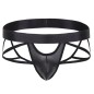 Black Men's Mesh Faux Panties Underwear