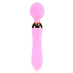 Magnetic Charging Double Head Wand Vibrator