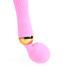 Magnetic Charging Double Head Wand Vibrator