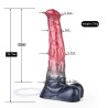 Squirting Fake Horse Realistic Animal Dildo - L