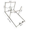 High End Dog Slave Training Binding Shelf