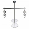 Tower of Pain Nipple Clamps with Plexiglass Bottom