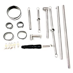 Prison Stockade With Rapture Cuffs And Collar