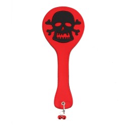 Round Paddle With Skull